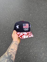 Image 1 of  USA  OLYMPIC TEAM CUSTOM FITTED CAP