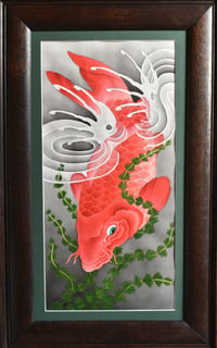 Image 3 of Winter Koi (Print/Original)