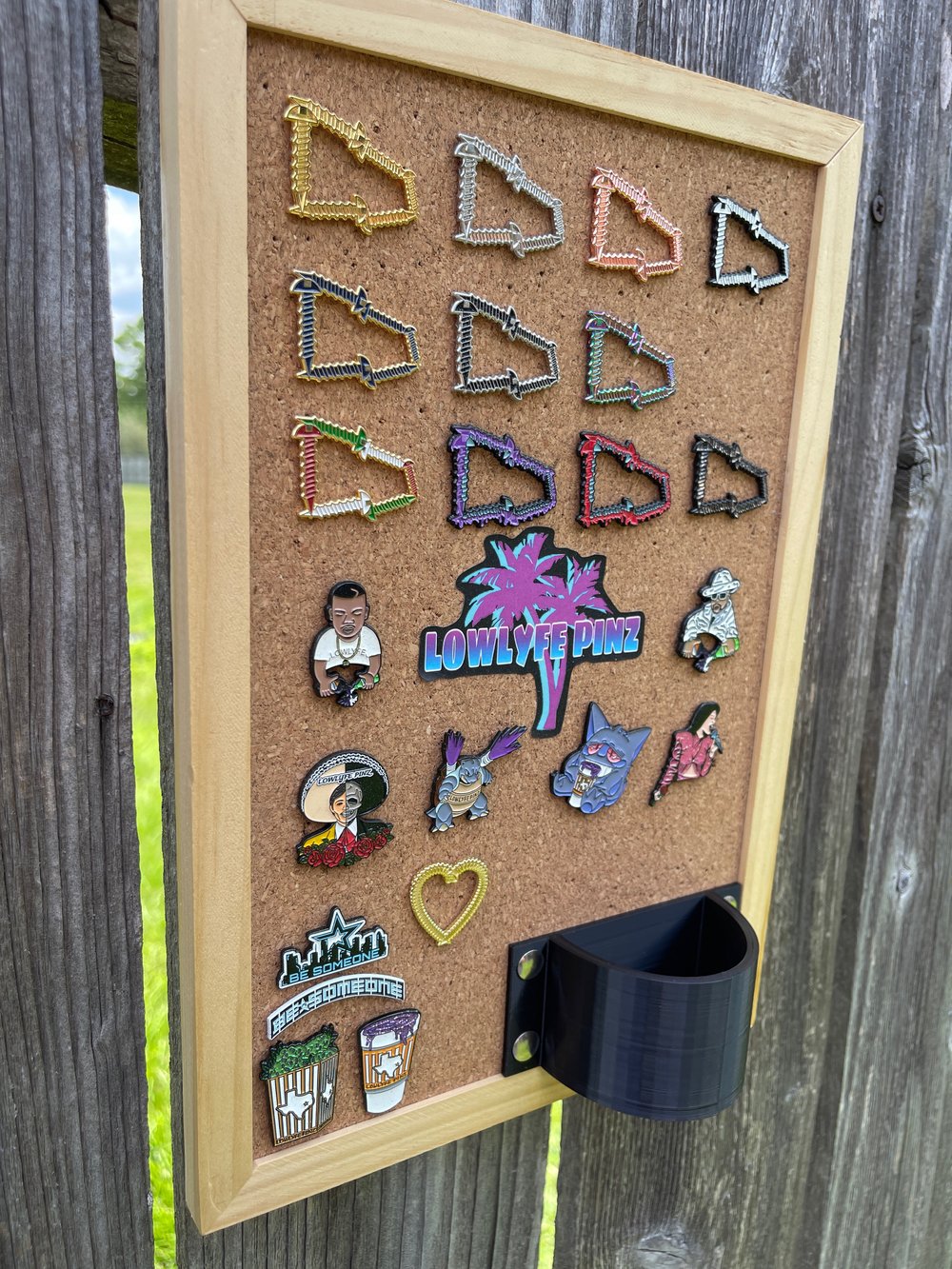 Image of PIN BACK HOLDER