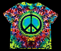 Image 1 of XXL Rainbow Peace Sign