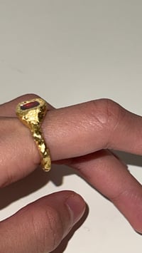 Image 3 of Garnet Ring 