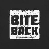 Image 1 of Bite Back Comfort Colors Tee White Ink Variant