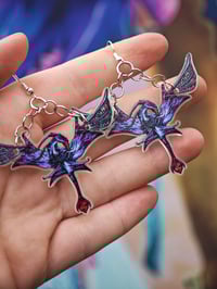 Image 2 of Pendientes ikran banshee azul 