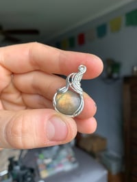 Image 3 of Custom Labradorite Pendant
