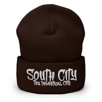 Image 5 of South City The Indu$trial City Cuffed Beanie