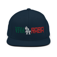 Image 2 of VIVA LA RAZA LA Cactus Snapback Hat