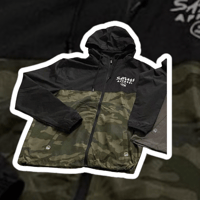 SayLess Windbreaker (Camo/Black)