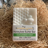 Image 1 of Cucumber Mint Honeybee Butter Bar