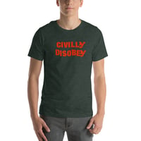 Image 25 of Civilly Disobey Anarchist's Unisex t-shirt