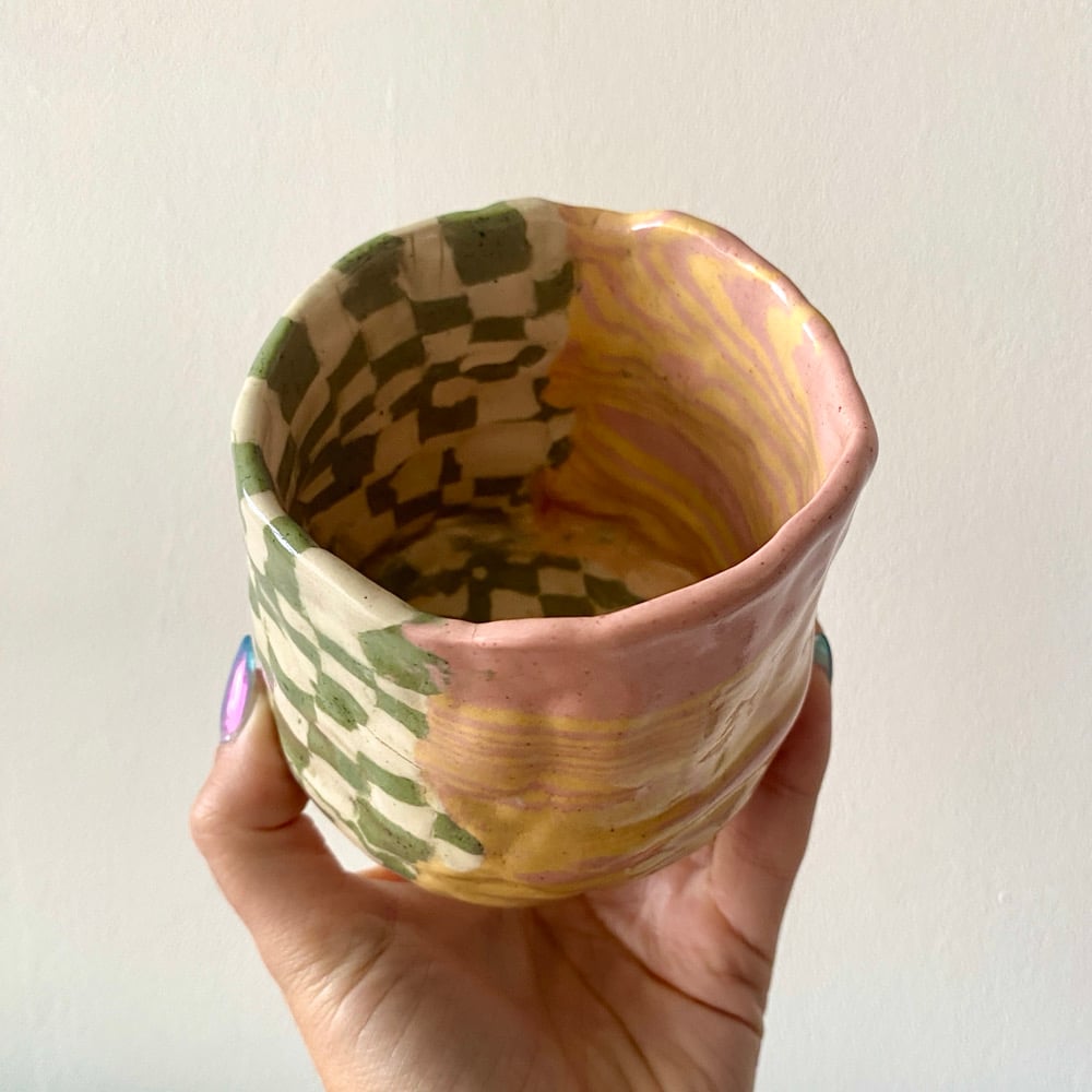 Image of Nerikomi Plant Pot *Second*