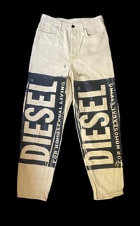 Image 1 of DIESEL yellow jeans