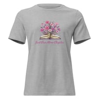 Image 7 of Women's Relaxed T-Shirt, One More Chapter, Book Lover tee