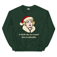 Image 2 of A Whole Day For a Man? - Stephanie’s Version | Feminist Christmas Jumpers 