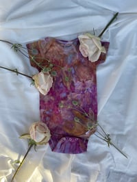 Image 1 of Hand Dyed Organic Cotton Baby Onesies 3 pack