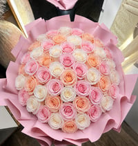 peach white and pink Mother’s Day 