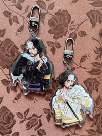 Verso reversible keychain 