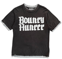Image 1 of ‘02 Bounty Hunter Distressed "Double Layered" Tee