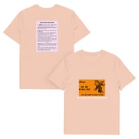 Image 7 of Unisex organic cotton t-shirt (get out of hell free card)