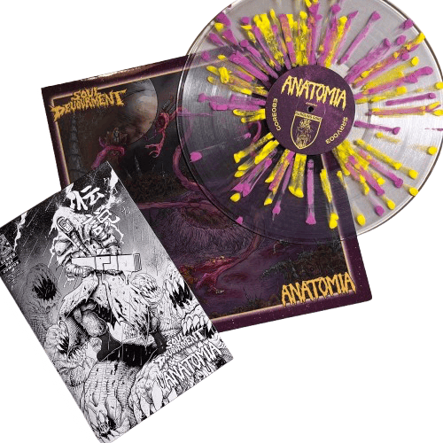 SOUL DEVOURMENT / ANATOMIA - "Tenebrous Ingestion" split 12" Vinyl LP with Comic Book