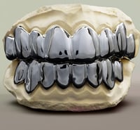 Image 1 of 10/10 Top and bottom Solid Silver grill 
