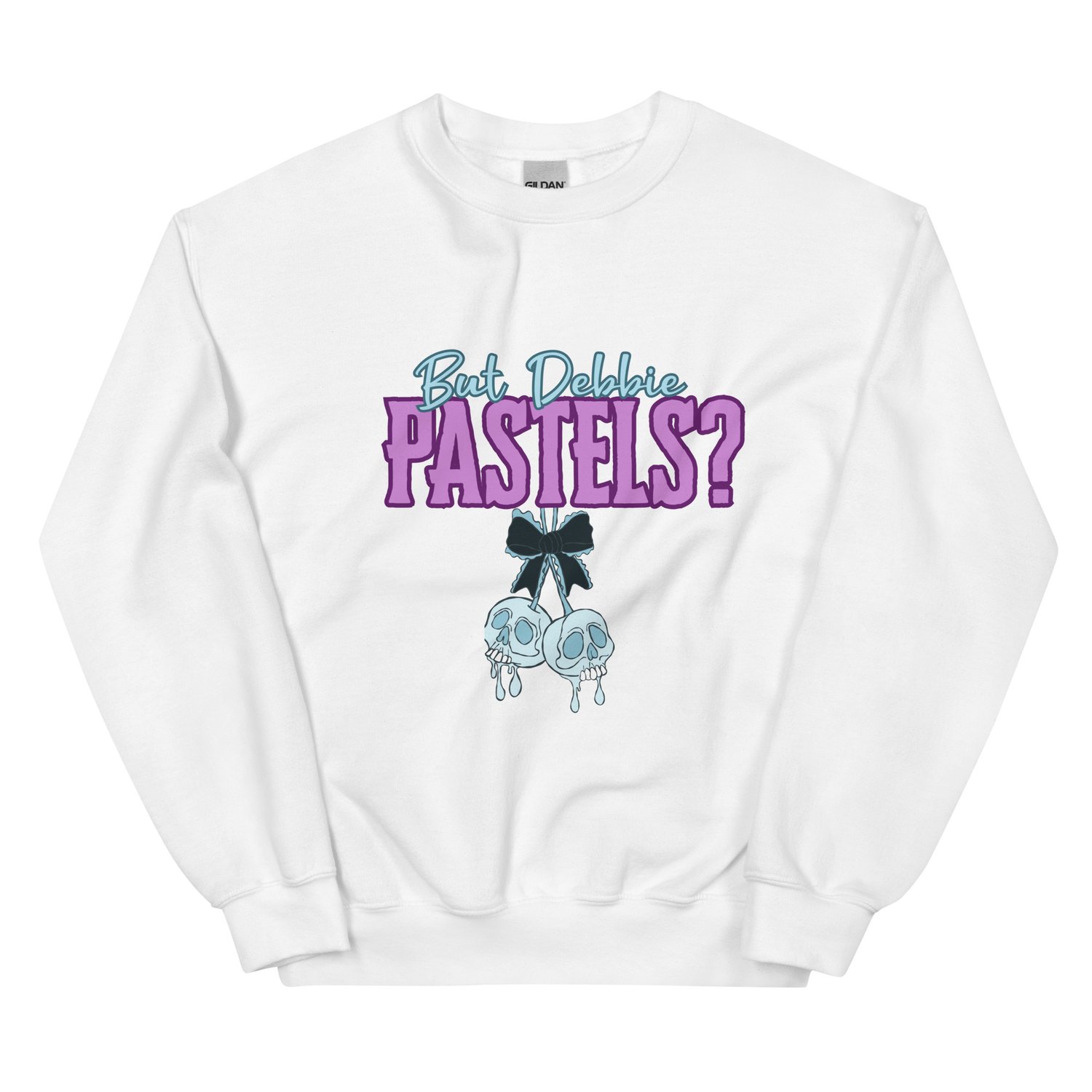 Image of Pastels skulls Unisex Sweatshirt