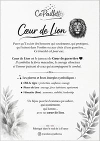 Image 2 of Bracelet Coeur de Lion 