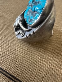 Image 5 of Heavy Cast Bison Skull Ring size 11