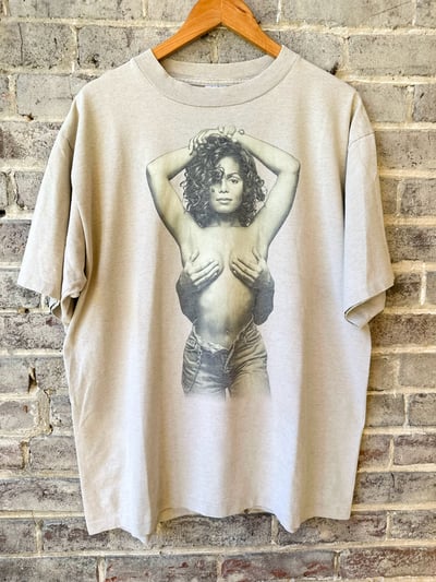 Image of 1993 Vintage “JANET JACKSON - JANET. WORLD TOUR” Single-Stitched Concert Tee, SIZE: XL