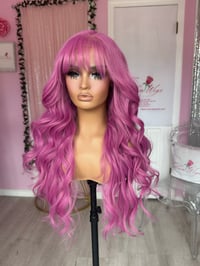 Image 8 of magenta bangs (ready to ship)