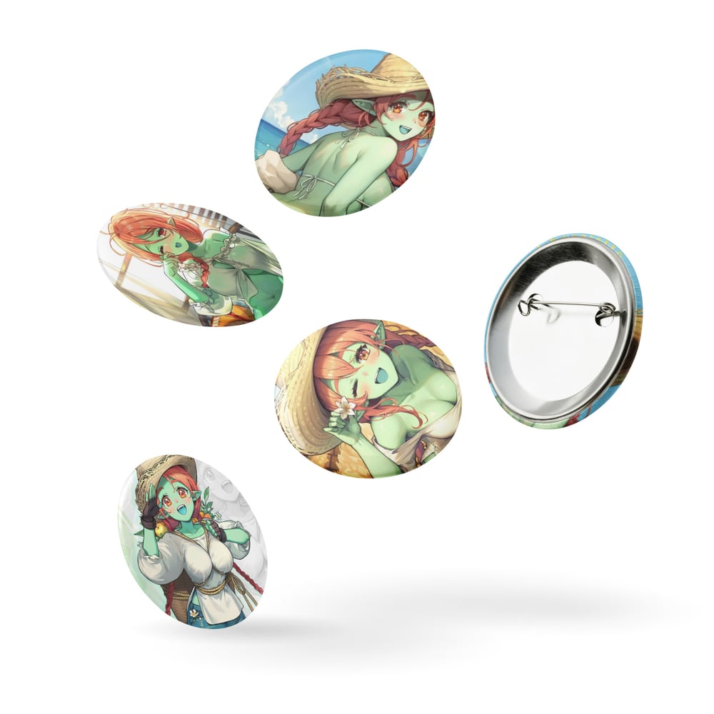 Image of Isekai - Charlotte - Set of Pin Buttons