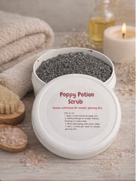 Poppy Potion Bidy Scrub