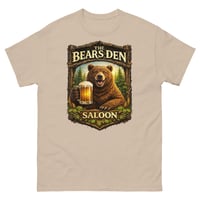 Image 6 of  Bear’s Den Saloon Unisex T-Shirt | Rustic Wilderness Bar Tee | Western Wildlife Saloon Shirt