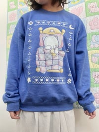 Image 1 of Sleepy Kitty Sweatshirt