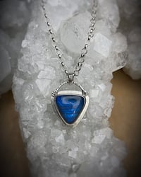 Image 4 of SOLD - Labradorite Open Heart Pendant 