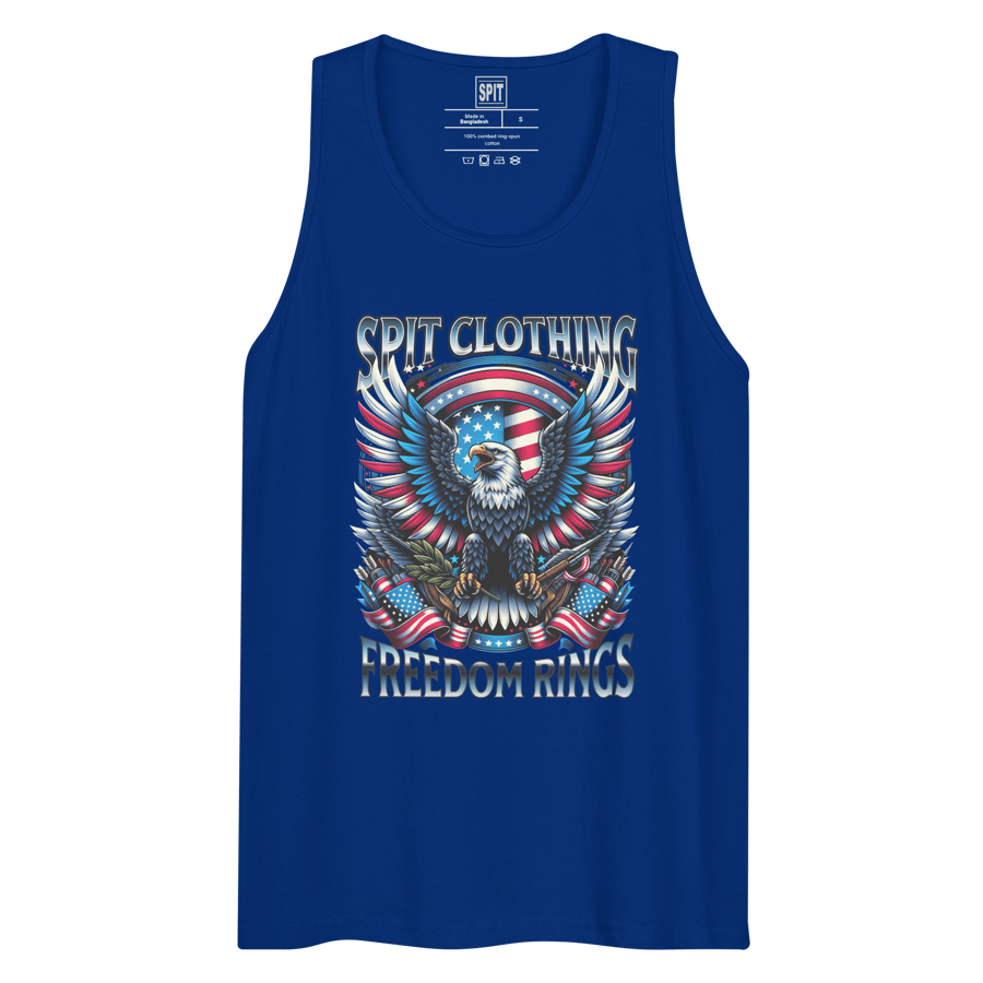 Image of Freedom Rings Premium Tank Top