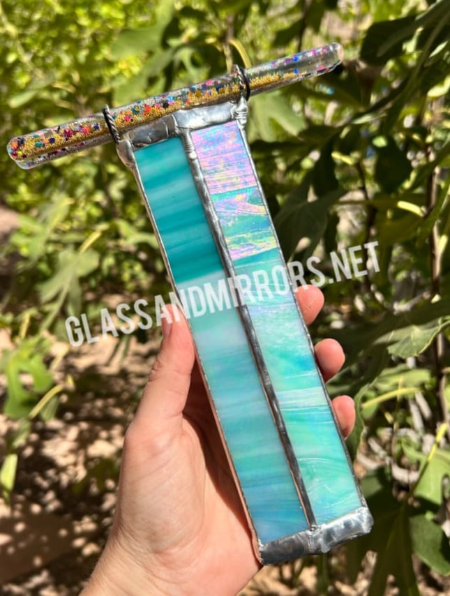 Image of “Silver and Gold” Double Wand Gemini AuraScope