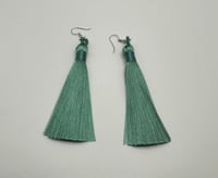 Image 6 of Long tassle earrings (light edition)