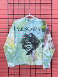 Image 3 of midsommar ice dye BLACK PRINT
