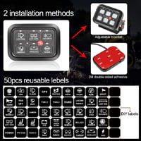 Image 4 of LTR 6 Button LED Switch Panel