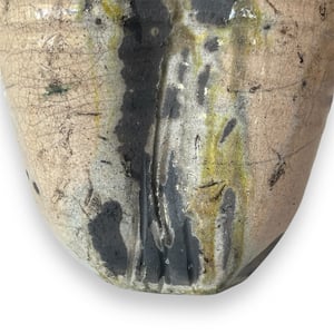 Image of PINCHED TOP RAKU VASE