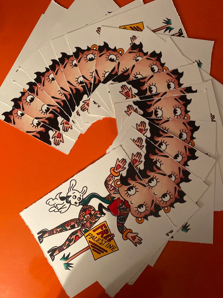 Image of Free Palestine boop