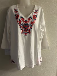 Image 2 of New XL Susan Graver Top #760*12