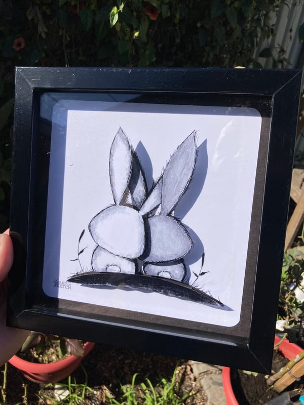 Image of “No Bunny But You” shadow box