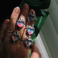 Image 1 of Aurora Opal Rings 
