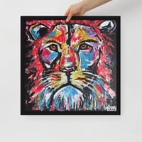 Image 2 of "The Gaze" Framed poster