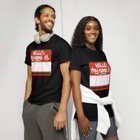 Image 4 of Customizable "Hello, My Name Is" Graffiti T-Shirt