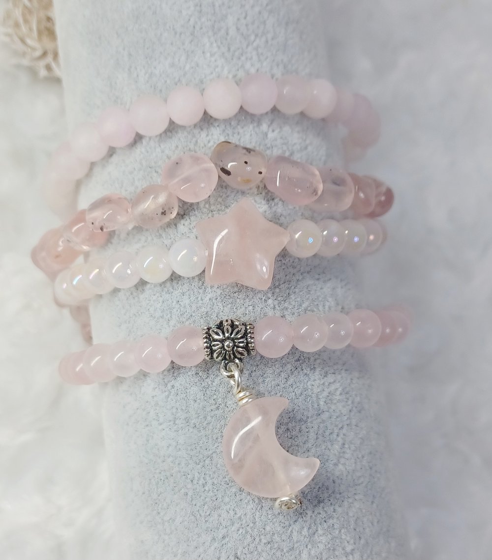 Image of Crystal charm bracelets 