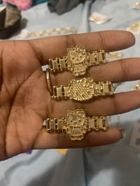 Image 1 of  2 finger kitty ring