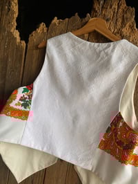 Image 7 of Chaleco FOLIADABranco. Feito a man. Varias tallas. Feito por encarga