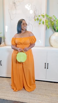 Image 3 of Sunset Marie Linen  Pant Set 
